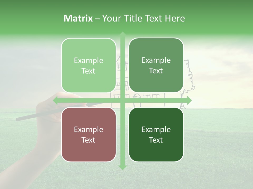 Positive Sun Countryside PowerPoint Template