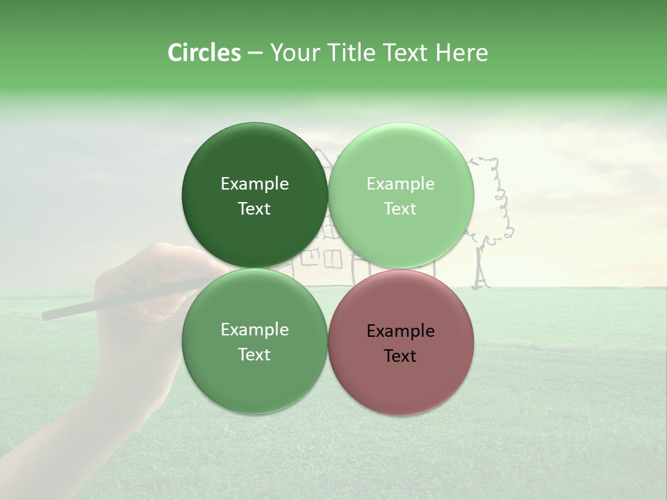 Positive Sun Countryside PowerPoint Template