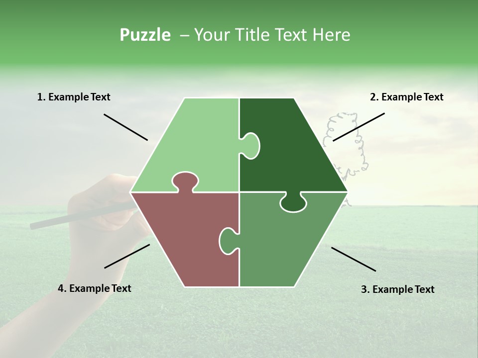 Positive Sun Countryside PowerPoint Template