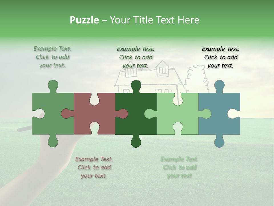 Positive Sun Countryside PowerPoint Template