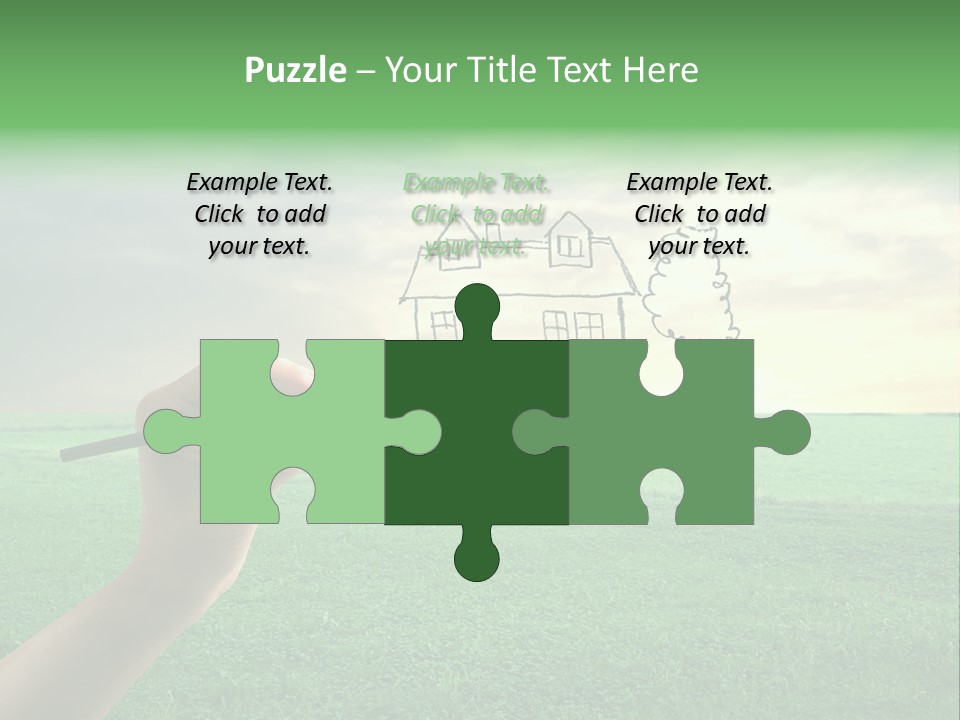 Positive Sun Countryside PowerPoint Template