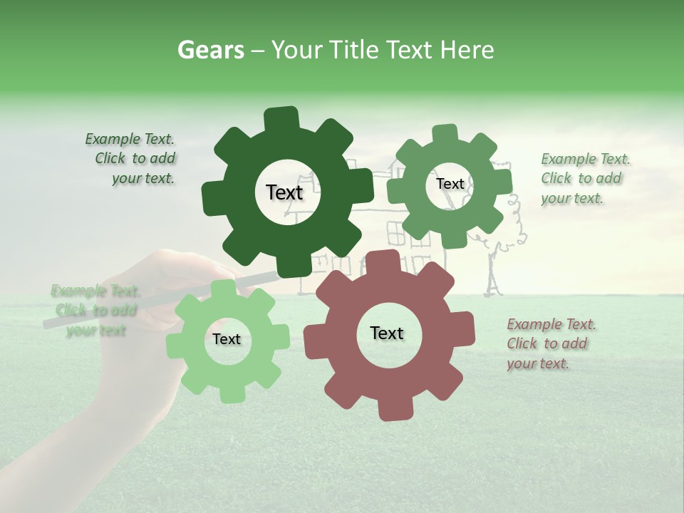 Positive Sun Countryside PowerPoint Template