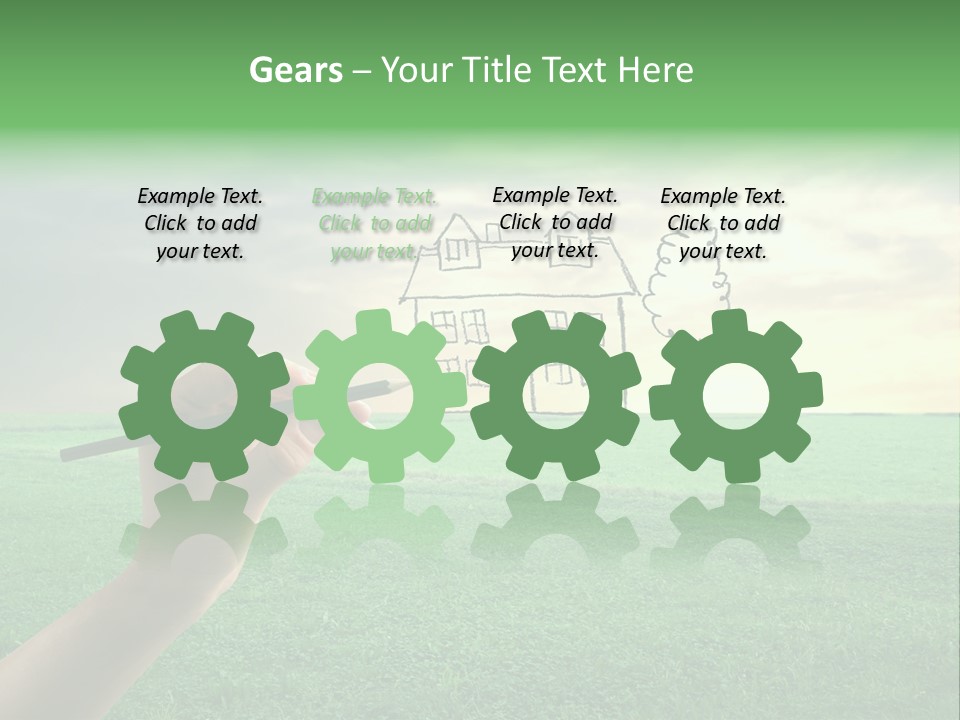 Positive Sun Countryside PowerPoint Template