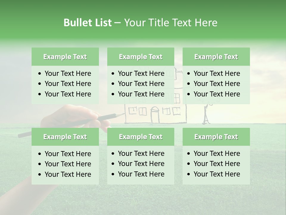 Positive Sun Countryside PowerPoint Template