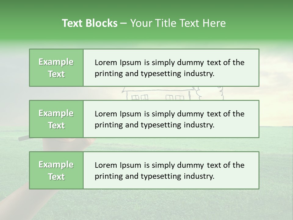 Positive Sun Countryside PowerPoint Template