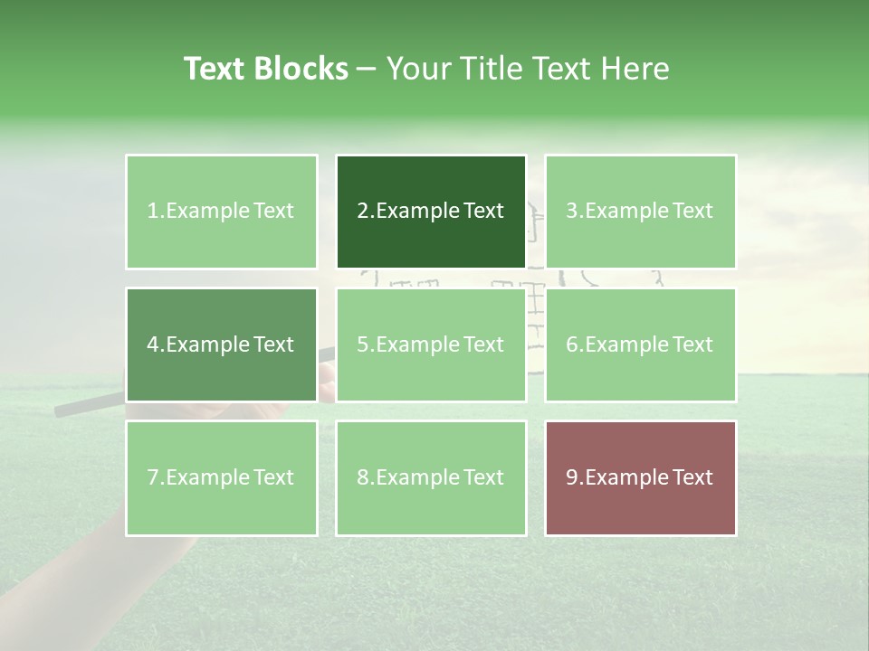 Positive Sun Countryside PowerPoint Template