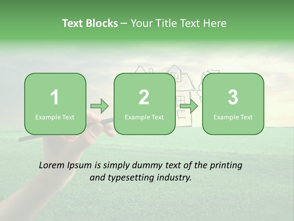 Positive Sun Countryside PowerPoint Template