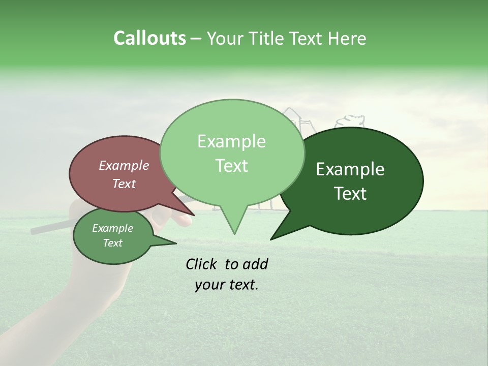 Positive Sun Countryside PowerPoint Template