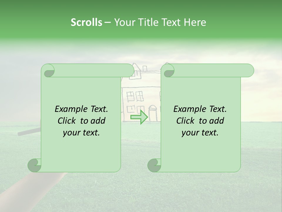 Positive Sun Countryside PowerPoint Template