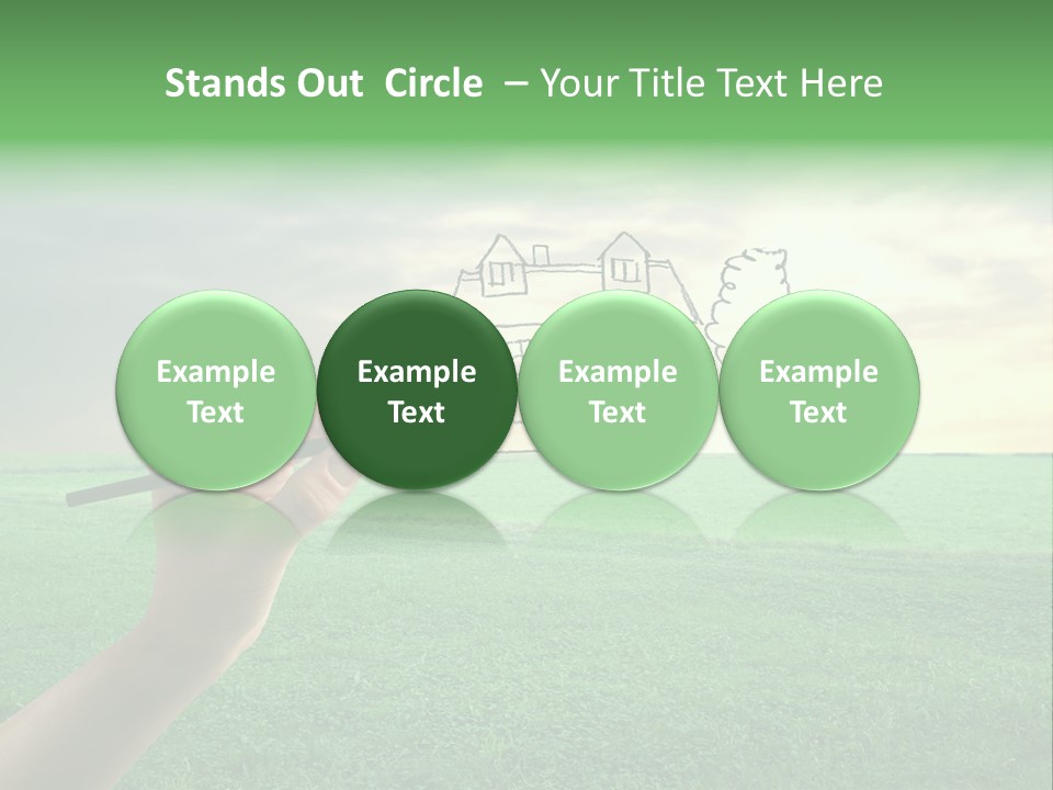 Positive Sun Countryside PowerPoint Template