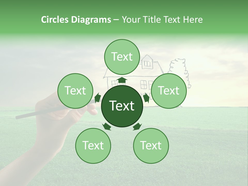 Positive Sun Countryside PowerPoint Template