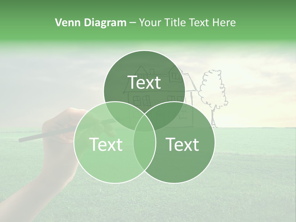 Positive Sun Countryside PowerPoint Template