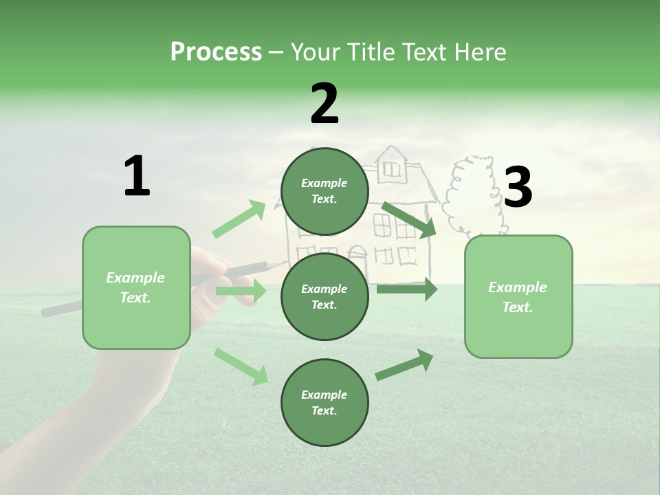 Positive Sun Countryside PowerPoint Template