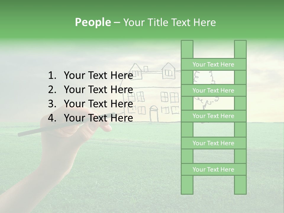Positive Sun Countryside PowerPoint Template