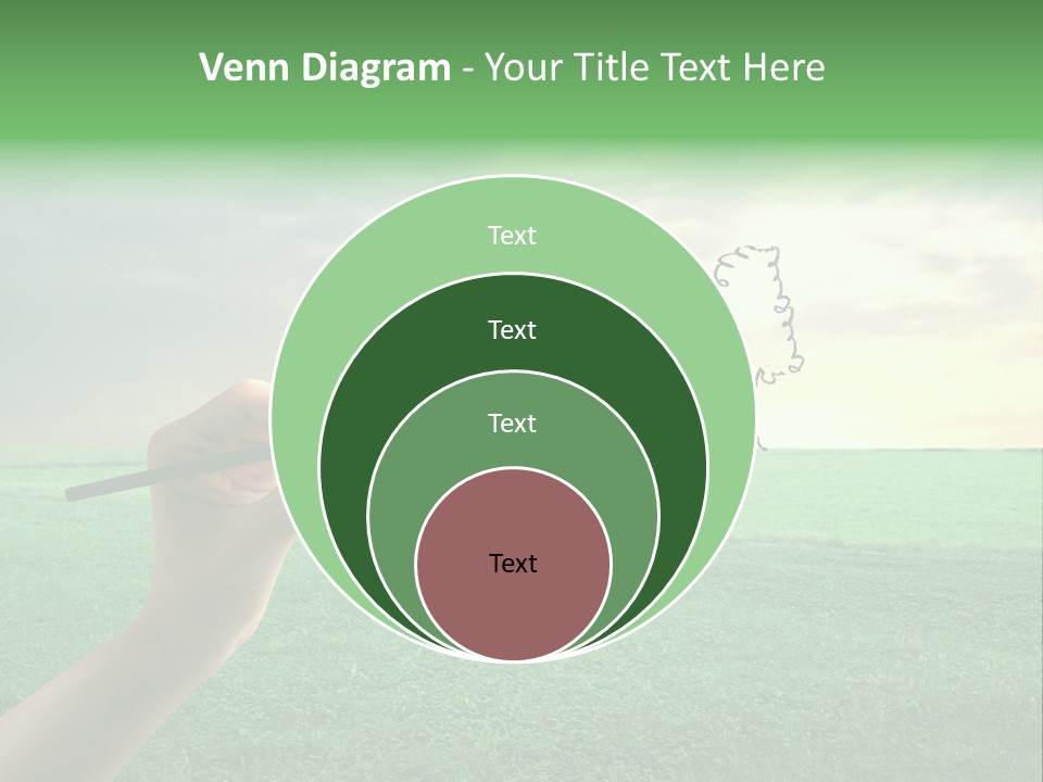 Positive Sun Countryside PowerPoint Template