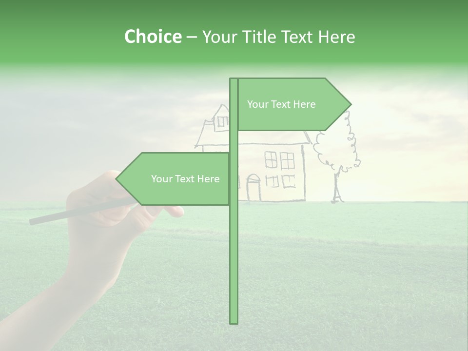Positive Sun Countryside PowerPoint Template