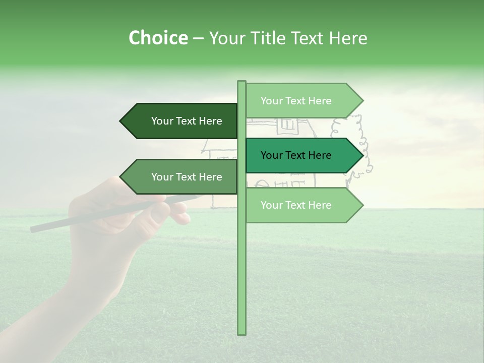 Positive Sun Countryside PowerPoint Template