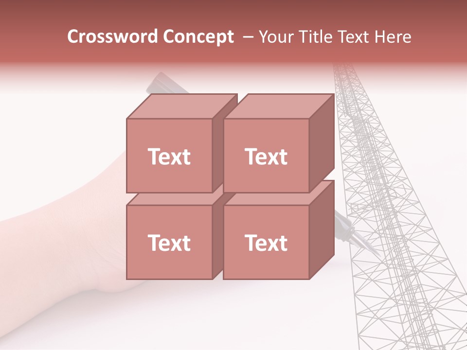 Write Broadcast Sketch PowerPoint Template