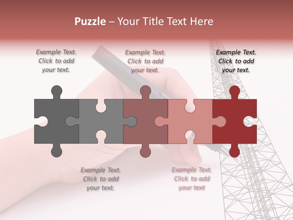 Write Broadcast Sketch PowerPoint Template