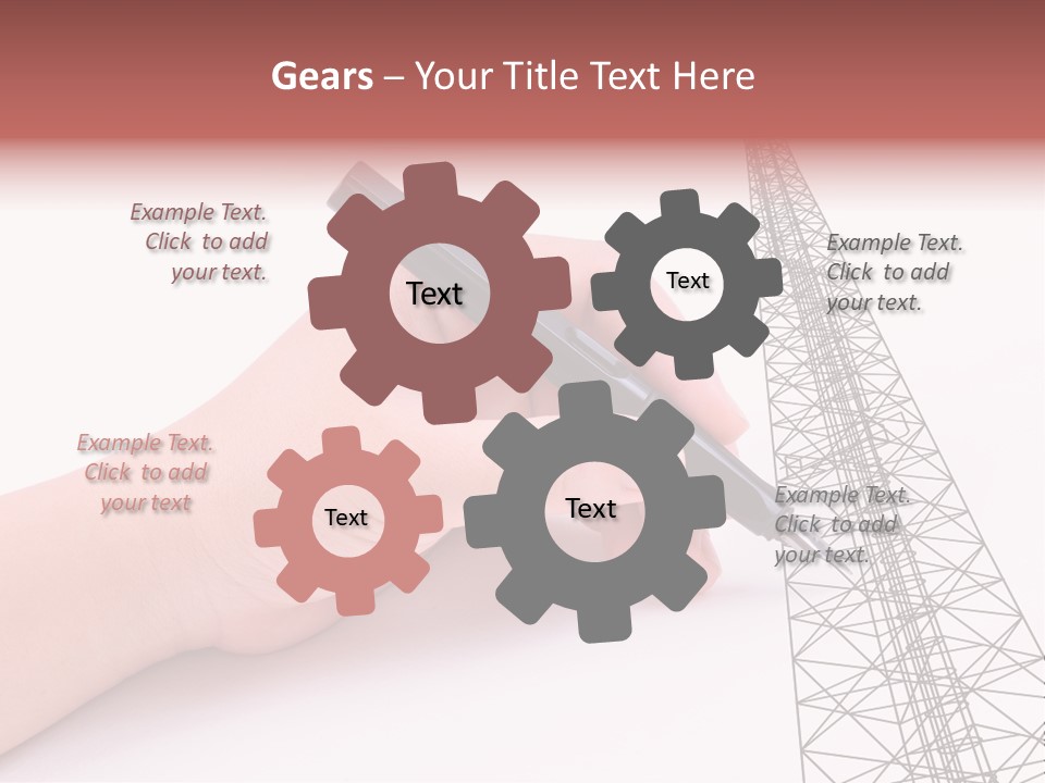 Write Broadcast Sketch PowerPoint Template