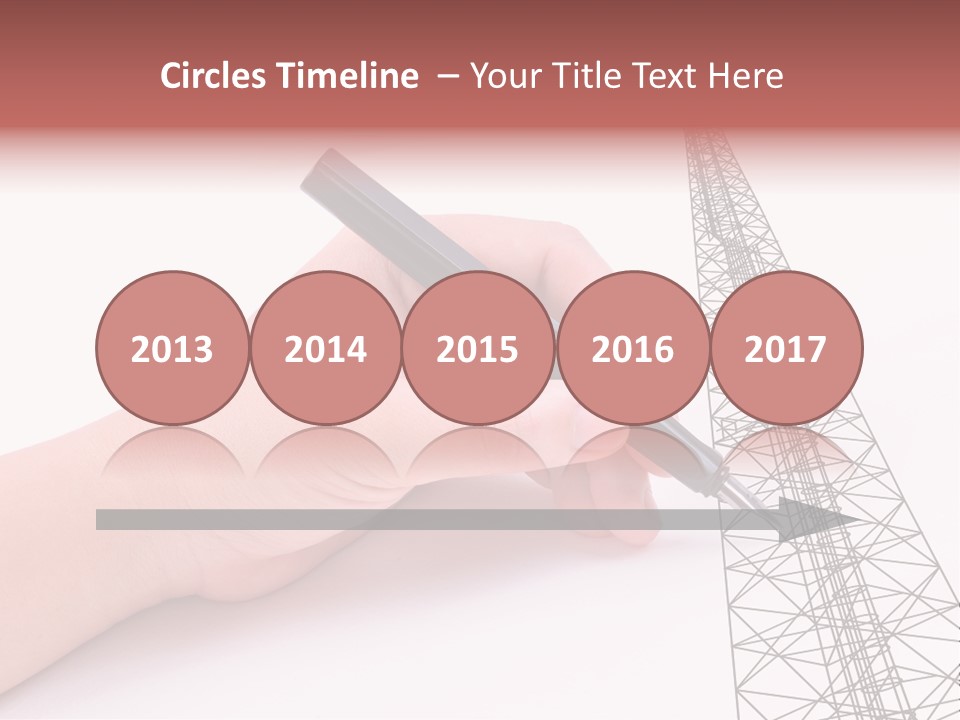 Write Broadcast Sketch PowerPoint Template