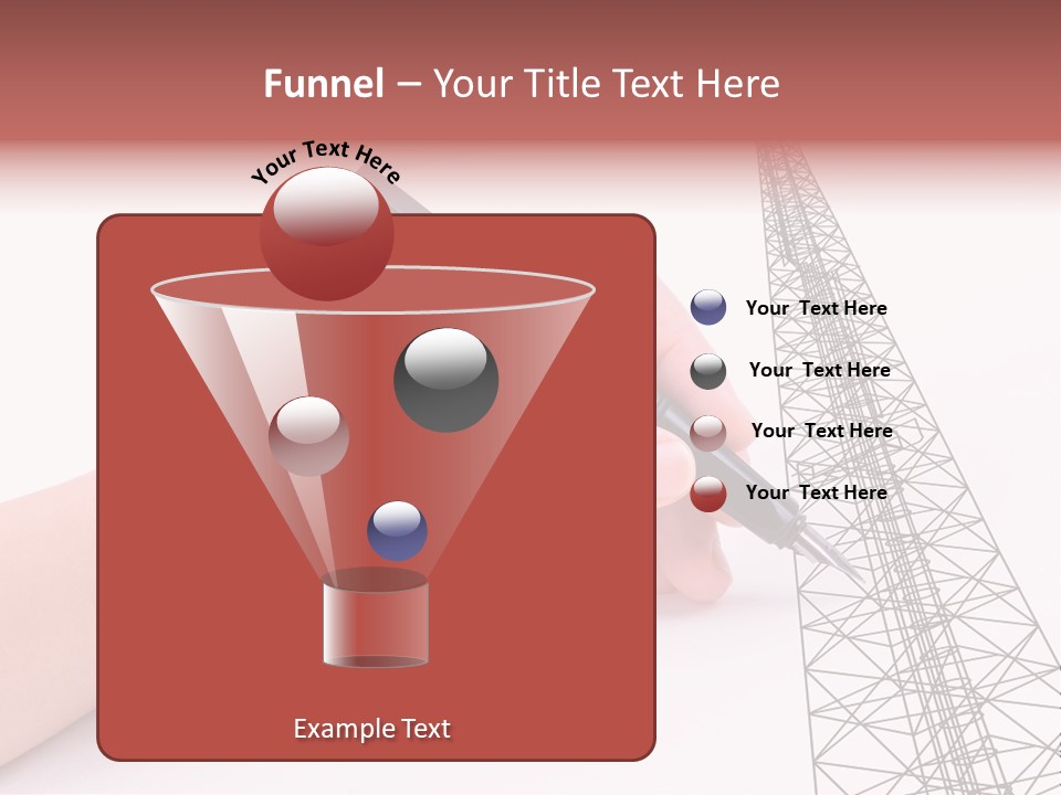 Write Broadcast Sketch PowerPoint Template