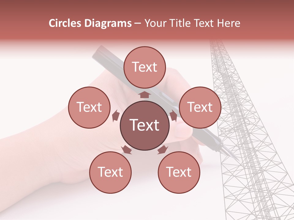 Write Broadcast Sketch PowerPoint Template