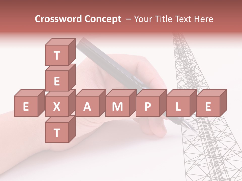 Write Broadcast Sketch PowerPoint Template