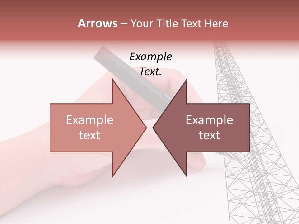 Write Broadcast Sketch PowerPoint Template