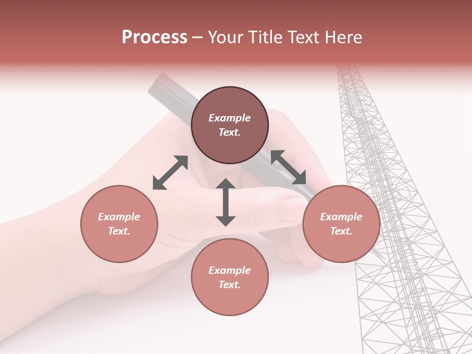 Write Broadcast Sketch PowerPoint Template