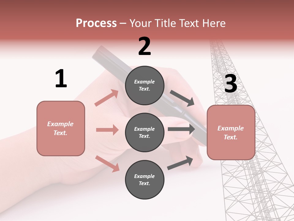 Write Broadcast Sketch PowerPoint Template