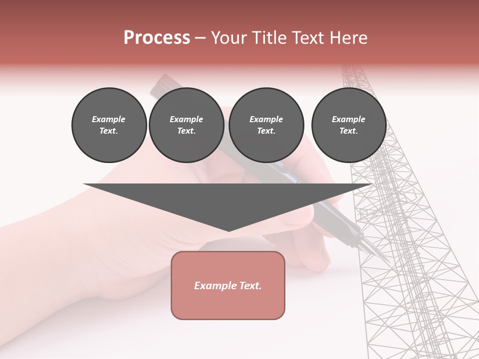 Write Broadcast Sketch PowerPoint Template