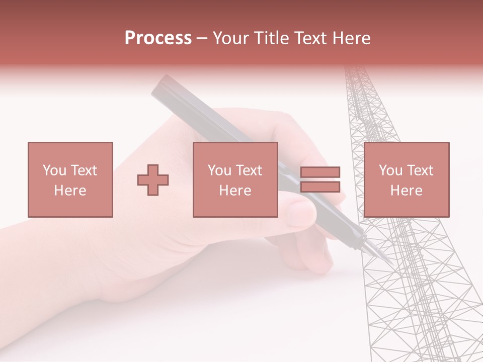 Write Broadcast Sketch PowerPoint Template