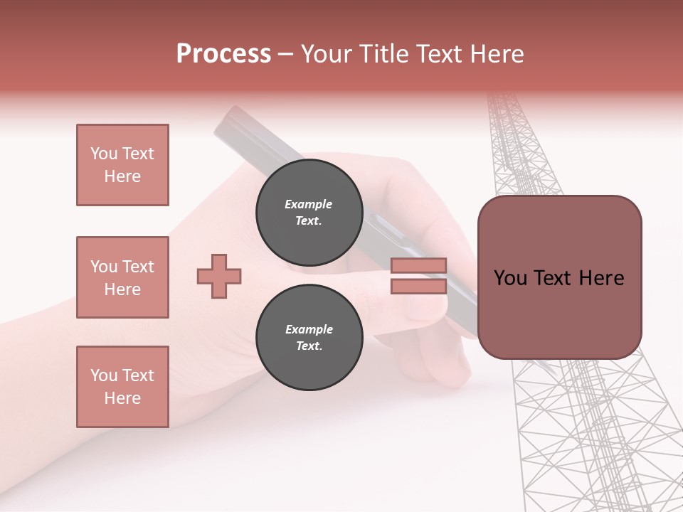 Write Broadcast Sketch PowerPoint Template