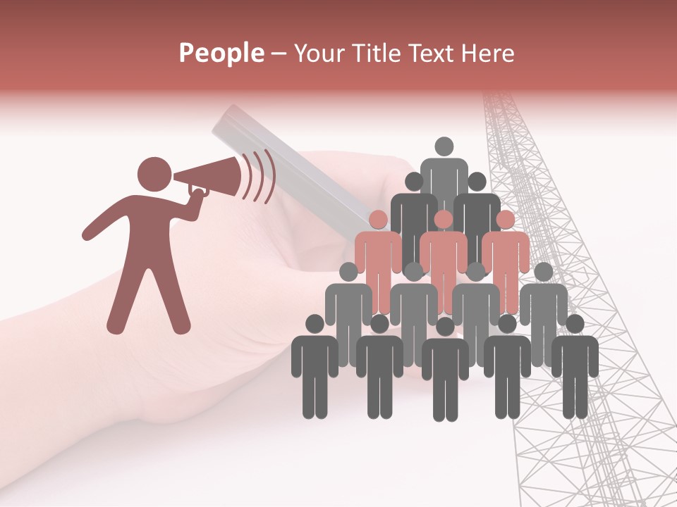 Write Broadcast Sketch PowerPoint Template