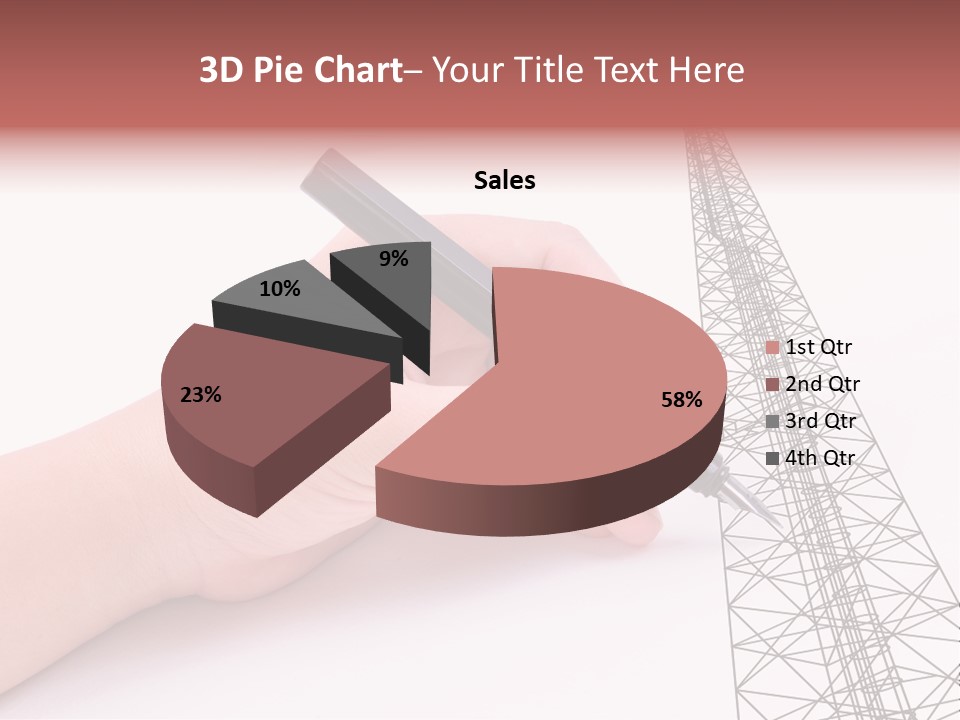 Write Broadcast Sketch PowerPoint Template