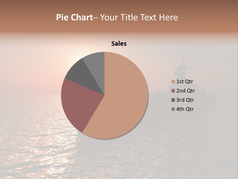 Metal Battle Border PowerPoint Template