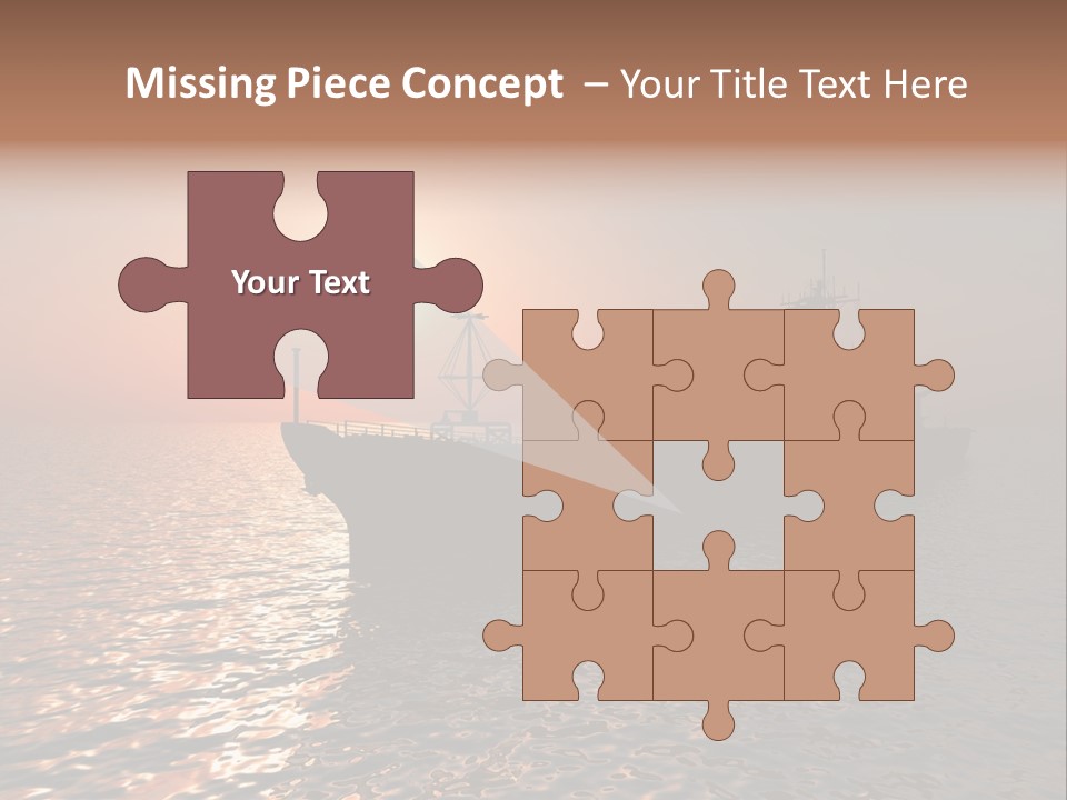 Metal Battle Border PowerPoint Template