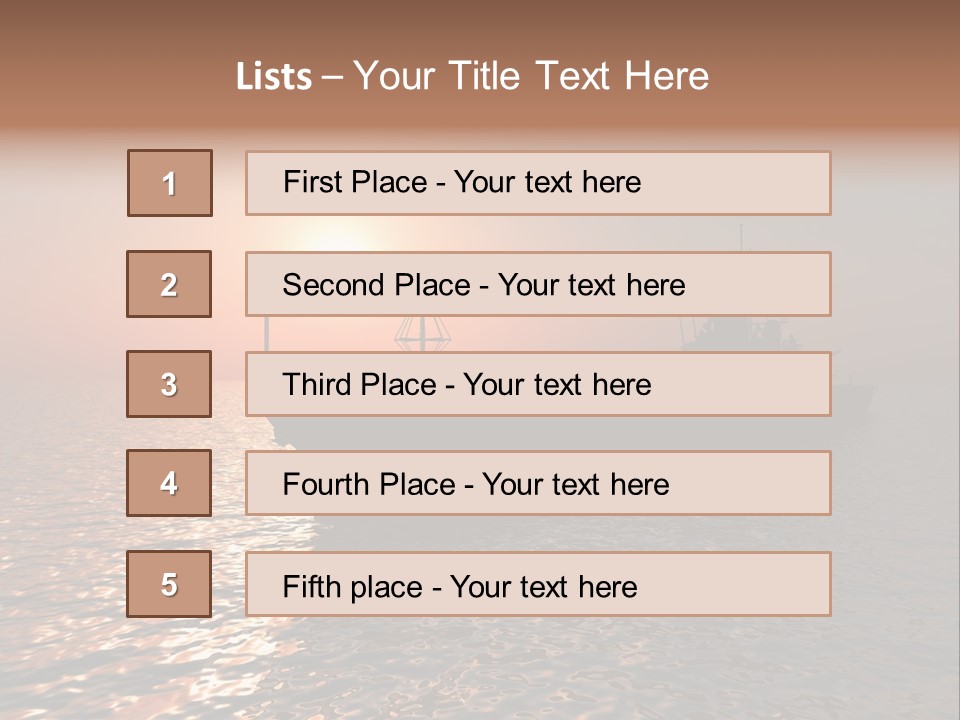 Metal Battle Border PowerPoint Template