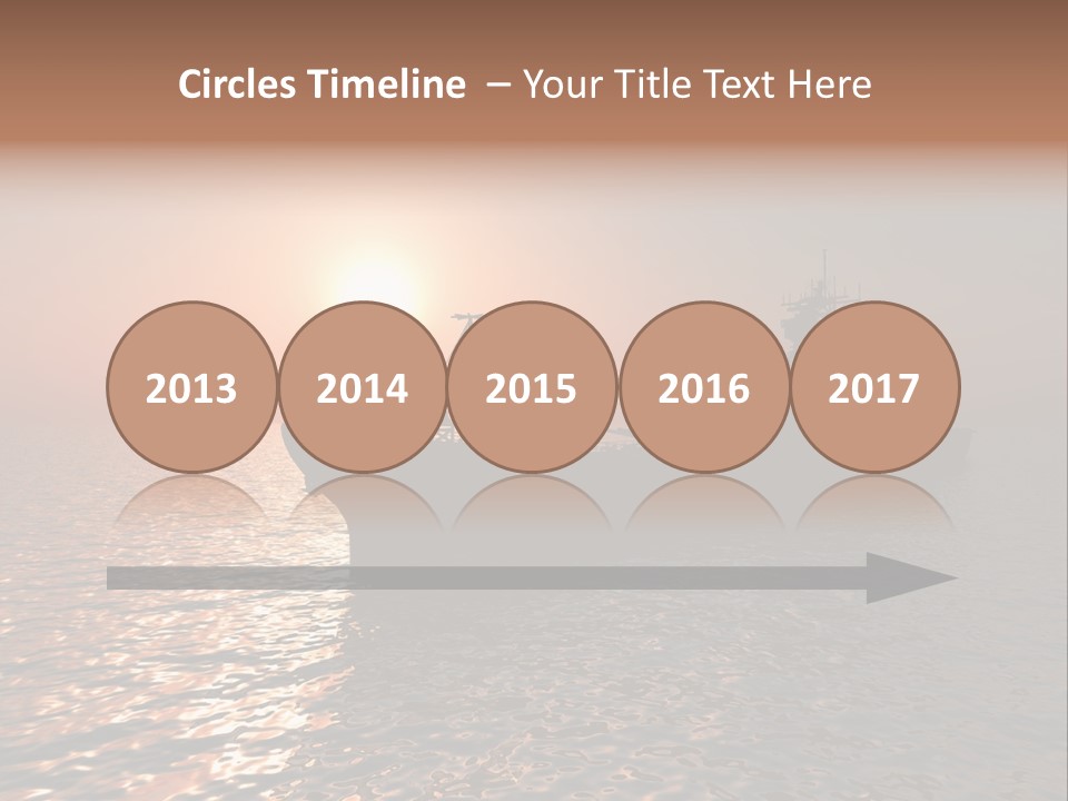 Metal Battle Border PowerPoint Template