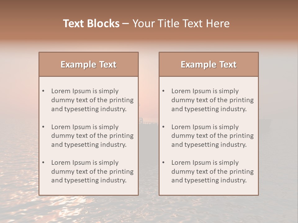 Metal Battle Border PowerPoint Template