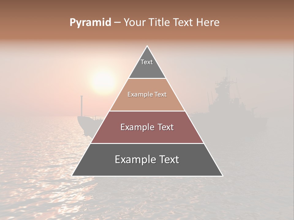 Metal Battle Border PowerPoint Template