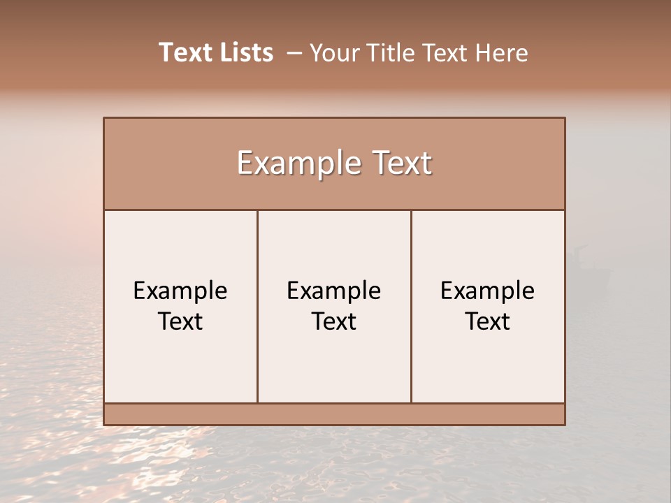 Metal Battle Border PowerPoint Template