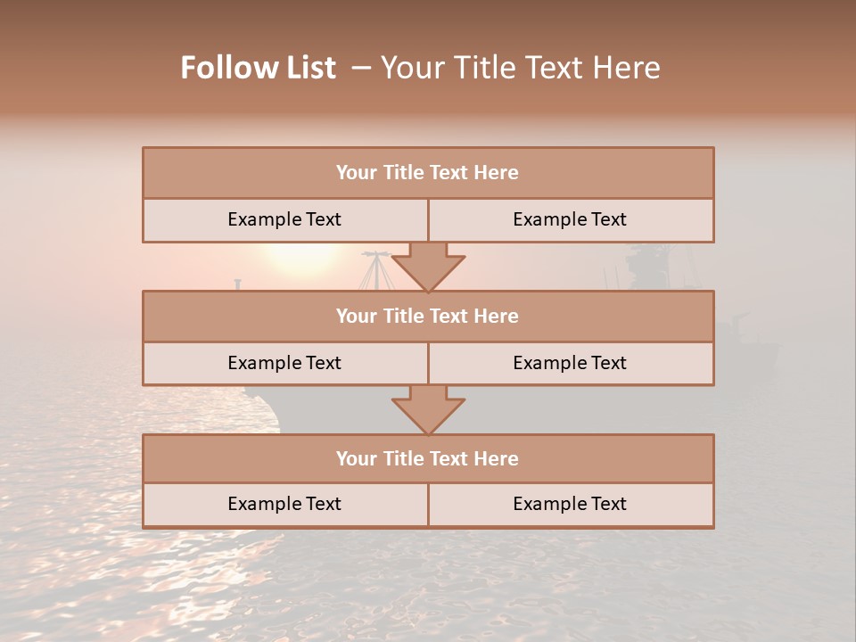 Metal Battle Border PowerPoint Template