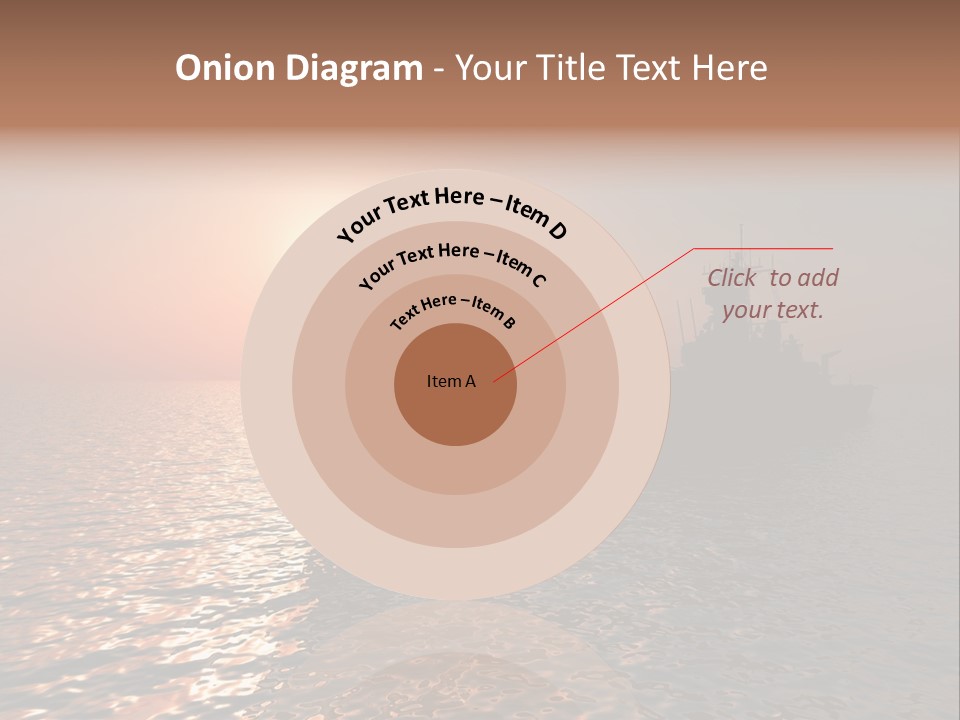 Metal Battle Border PowerPoint Template