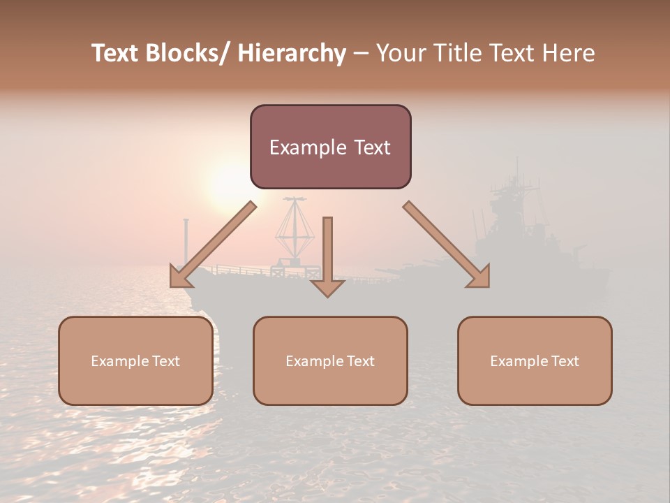 Metal Battle Border PowerPoint Template