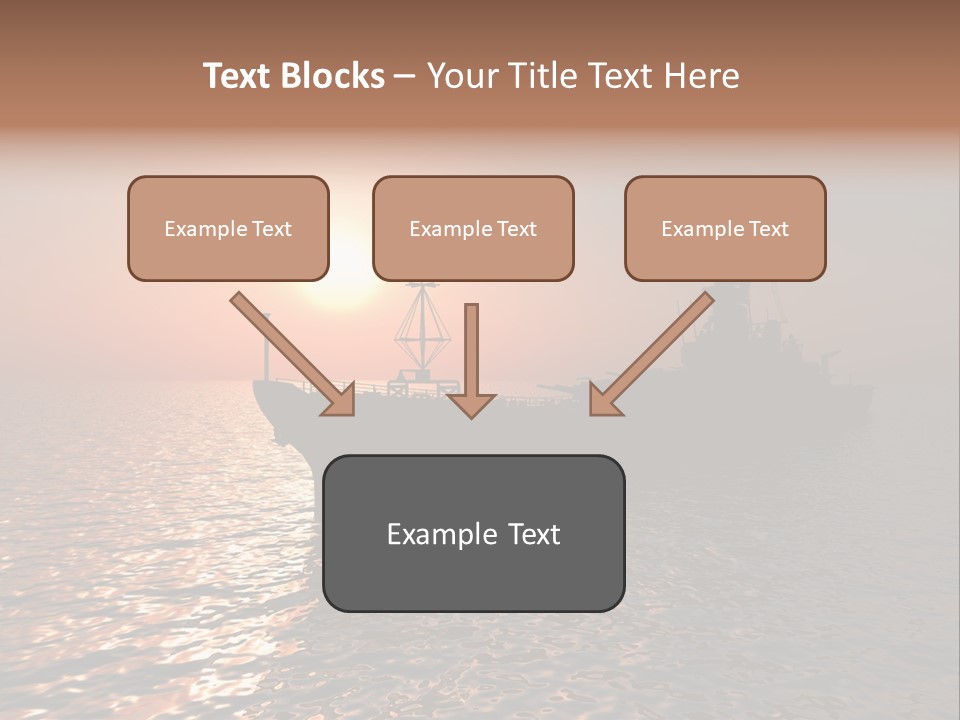 Metal Battle Border PowerPoint Template