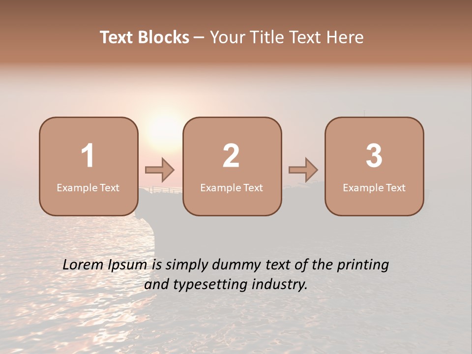 Metal Battle Border PowerPoint Template