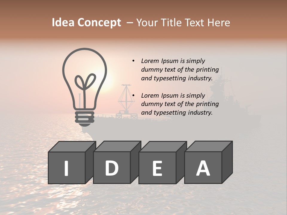 Metal Battle Border PowerPoint Template