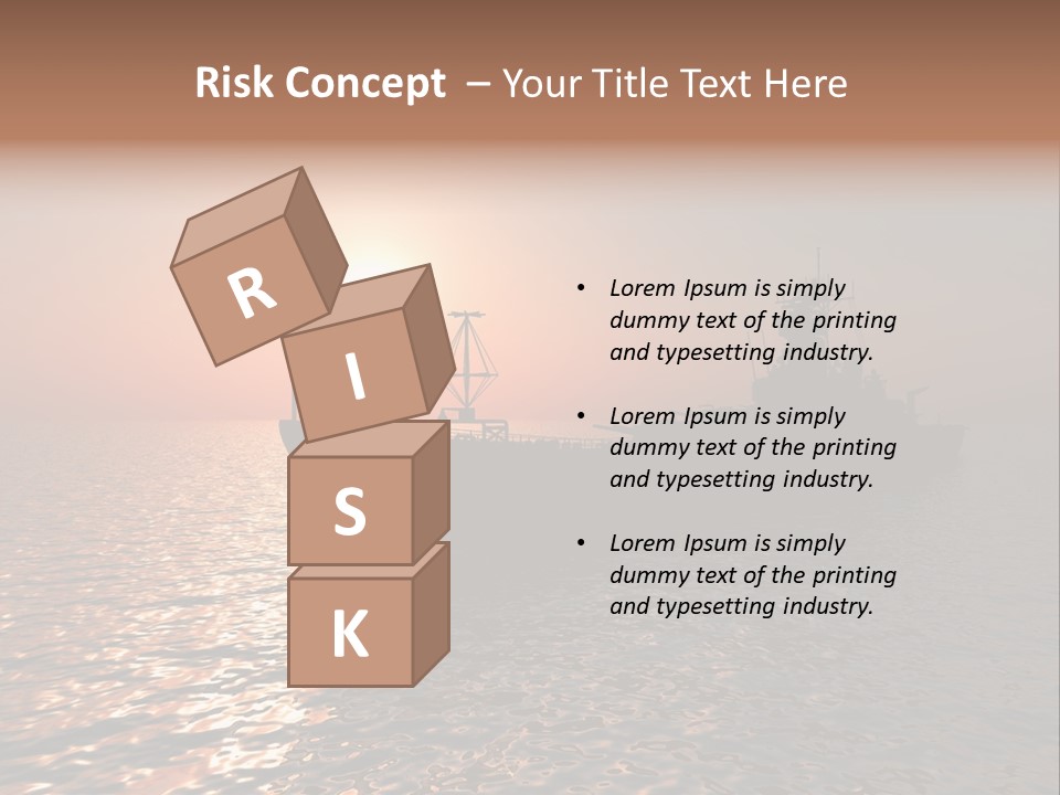 Metal Battle Border PowerPoint Template